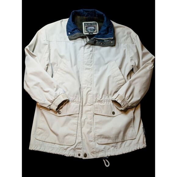 Pacific Trail Cotton Blend Quilt Plaid Lined Winter 7 Pocket Jacket Men M - Picture 1 of 10